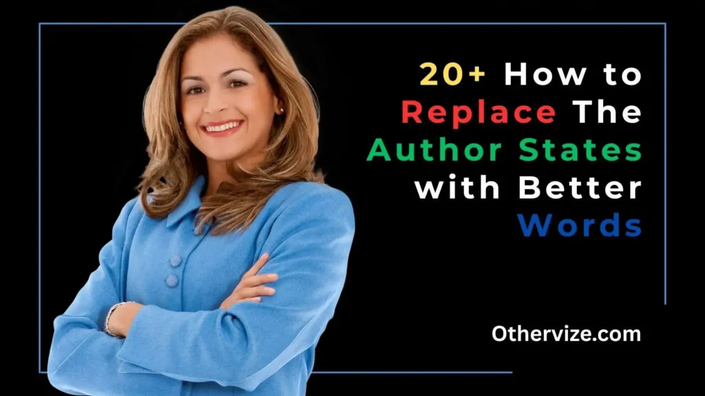 How to Replace The Author States