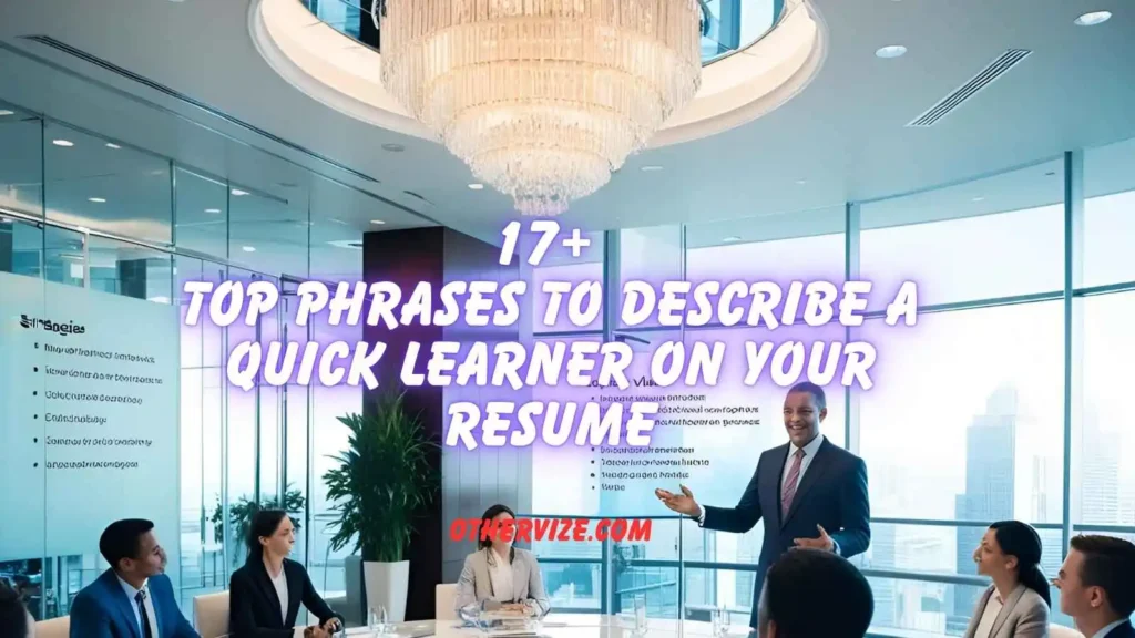other ways to say quick learner on a resume