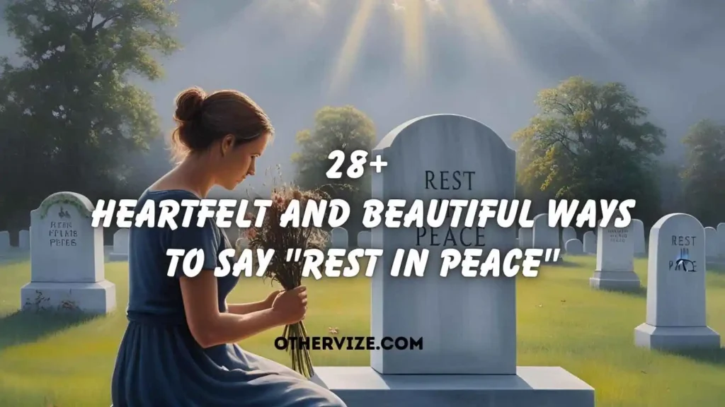 other ways to say rest in peace